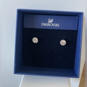 Swarovski Silver Stud Earrings